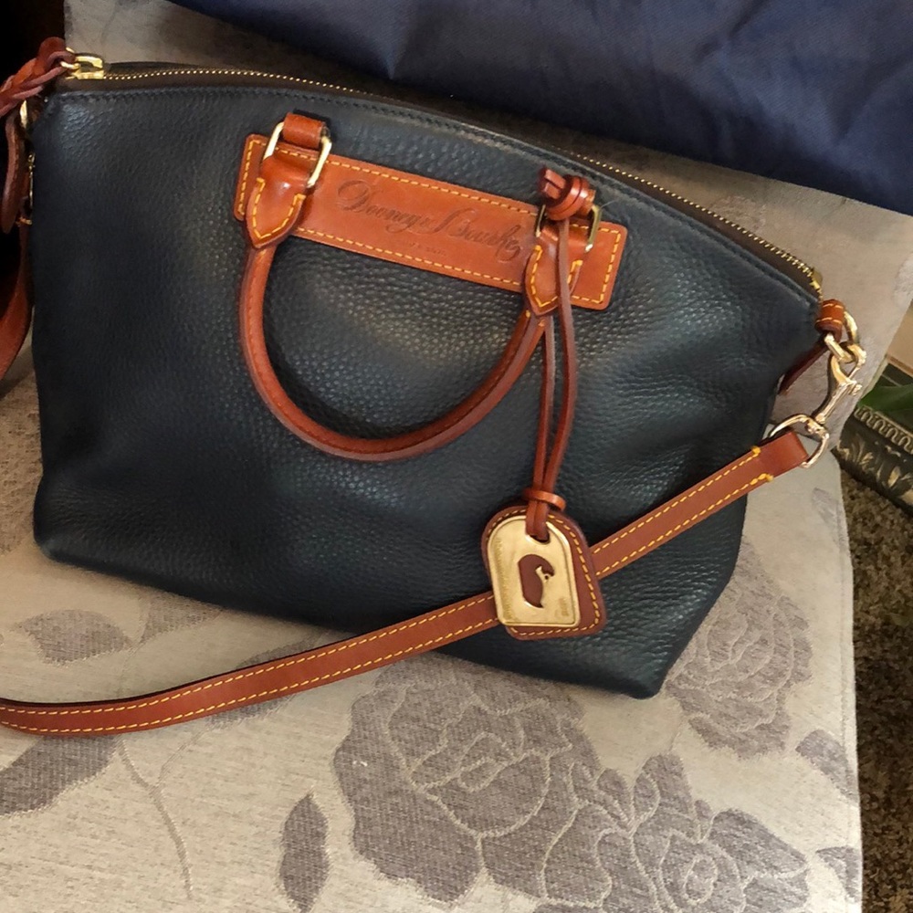 ๐ฏ%AUTHENTIC Dooney & Bourke Pebble Grain Satchel Large - Picture 3 of 9